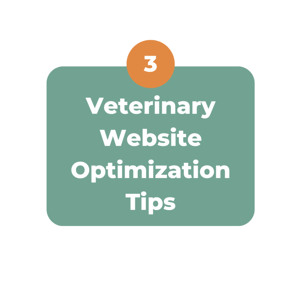 veterinary website optimization